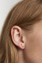 Tender gold-plated silver earrings Rak CANCER AR01-407-U