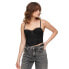 SUPERDRY Lace Satin Corset sleeveless T-shirt