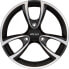 Фото #2 товара Литый колесный диск Oxxo Trias черный матовый / полированный 6x15 ET25 - LK3/112 ML57.1
