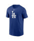 Men's Royal Los Angeles Dodgers Fuse Logo T-Shirt