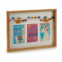 Wall photo frame Tassels Llama Multicolour Wood 30 x 3 x 41 cm (8 Units)