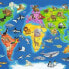 Ravensburger Puzzle 30el Mapa świata zwierząt (066414)