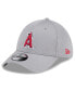Фото #1 товара Men's Gray Los Angeles Angels Active Pivot 39Thirty Flex Hat
