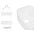 Shower Hanger 28 x 60 x 14 cm Metal White Plastic (6 Units)