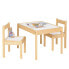 Фото #14 товара Стол и стулья для детей Pinolino® Olaf (3 шт.)