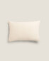 Фото #7 товара Декоративная подушка из льна с полосатым дизайном ZARAHOME