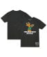 Фото #1 товара Men's and Women's Black Milwaukee Bucks Hardwood Classics MVP Throwback Logo T-shirt