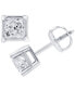 ფოტო #1 პროდუქტის Diamond Stud Earrings (1 ct. t.w.) in 14k White Gold