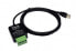 Фото #2 товара Exsys EX-1309-T - Black - 1.8 m - USB Type-A - Male - Male - 160 g