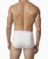 ფოტო #2 პროდუქტის Premium Cotton Men's 3 Pack Brief Underwear