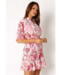 ფოტო #6 პროდუქტის Sienna Long Sleeve Women's Mini Dress