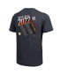 Фото #2 товара Men's Threads Navy Houston Astros 2022 World Series Champions Life Of The Party Tri-Blend T-shirt