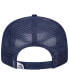 Фото #5 товара Men's Navy Chicago White Sox Cooperstown Collection Team Color Trucker 9FIFTY Snapback Hat