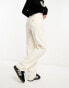 Dickies thomasville high rise relaxed fit jeans in off white ecru