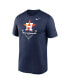 Фото #3 товара Men's Navy Houston Astros Icon Legend Performance T-shirt