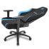 Sharkoon SKILLER SGS20 Fabric - Padded seat - Padded backrest - Black - Blue - Black - Blue - Fabric - Foam - Fabric - Foam