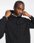 Фото #1 товара Weekday oversized hoodie in black