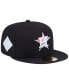Фото #2 товара Men's Black Houston Astros Multi-Color Pack 59FIFTY Fitted Hat