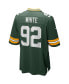 Фото #4 товара Men's Reggie White Green Green Bay Packers Game Retired Player Jersey
