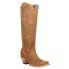 Фото #2 товара Corral Boots Suede TooledInlay Tall Snip Toe Cowboy Womens Brown Casual Boots A