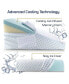 Supportive Cooling Gel Memory Foam Triangle Bed Wedge Pillow - 7.5 Inches