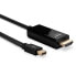 Lindy Kabel Mini DisplayPort/HDMI 4K30 (DP: passiv) 2m - DisplayPort - HDMI Type A (Standard) - Male - Male - 3840 x 2160 pixels - 1080p