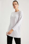 Basic Relax Fit Örme Tunik