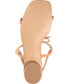 ფოტო #5 პროდუქტის Women's Zaidda T Strap Flat Sandals