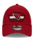 Фото #2 товара Men's Cardinal, White Arizona Cardinals Logo Patch Trucker 9FORTY Snapback Hat