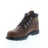 Фото #7 товара Wolverine Drummond Lace W880119 Mens Brown Leather Work Boots