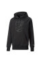 Posterize Hoodie Erkek Siyah Sweatshirt