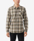 ფოტო #1 პროდუქტის Men's Redmond Plaid Stretch Flannel Shirt