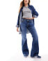 Фото #1 товара Tommy Jeans Sophie low waisted straight leg jeans in dark wash