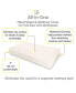 Фото #3 товара All-in-One Fitted Sheet & Waterproof Cover for 52" x 28" Crib Mattress (2-Pack)