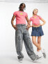 Фото #4 товара Vans unisex love is kind print t-shirt in pink