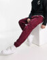 Nike – Circa Premium – Winterliche, sportliche Hose mit Struktur in dunklem Beetroot-Rot