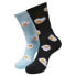 Фото #1 товара MISTER TEE Fried Egg socks 2 pairs