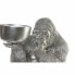Decorative Figure DKD Home Decor Silver Resin Gorilla (32 x 26,5 x 36 cm)