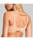 Women's No-Show V-Neck Bra with removable pads