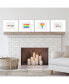 Фото #2 товара Love is Love Pride Unframed Paper Wall Art - Set of 4 Artisms 8 x 10 in