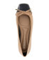 ფოტო #4 პროდუქტის Women's Hartly Square Toe Bow Ballet Flats