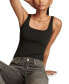 ფოტო #4 პროდუქტის Women's Seamless Square Neck Tank Top