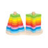 HAPE Double Rainbow Stacking Shapes