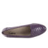 Фото #8 товара Trotters Liz T5158-760 Womens Purple Extra Narrow Loafer Flats Shoes 10