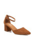 Фото #2 товара Women's Suede Block Heel Pumps By