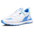 Фото #2 товара Puma Mapf1 Rider Fv Lace Up Mens Blue, White Sneakers Casual Shoes 30791801