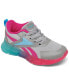 Little Girls Zig N Flash Light-Up Casual Sneakers from Finish Line