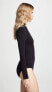 Yummie 271055 Women's Madelyn Seamless Bodysuit Black Size S/M