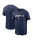 Фото #1 товара Men's Navy St. Louis Cardinals Team Engineered Performance T-shirt