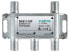 Фото #1 товара axing BAB 3-16P - Cable splitter - 5 - 1218 MHz - Grey - A - 16 dB - F